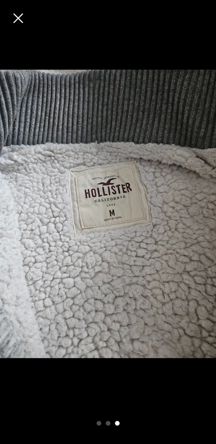 홀리스터 양털!! 후드집업 상품이미지3