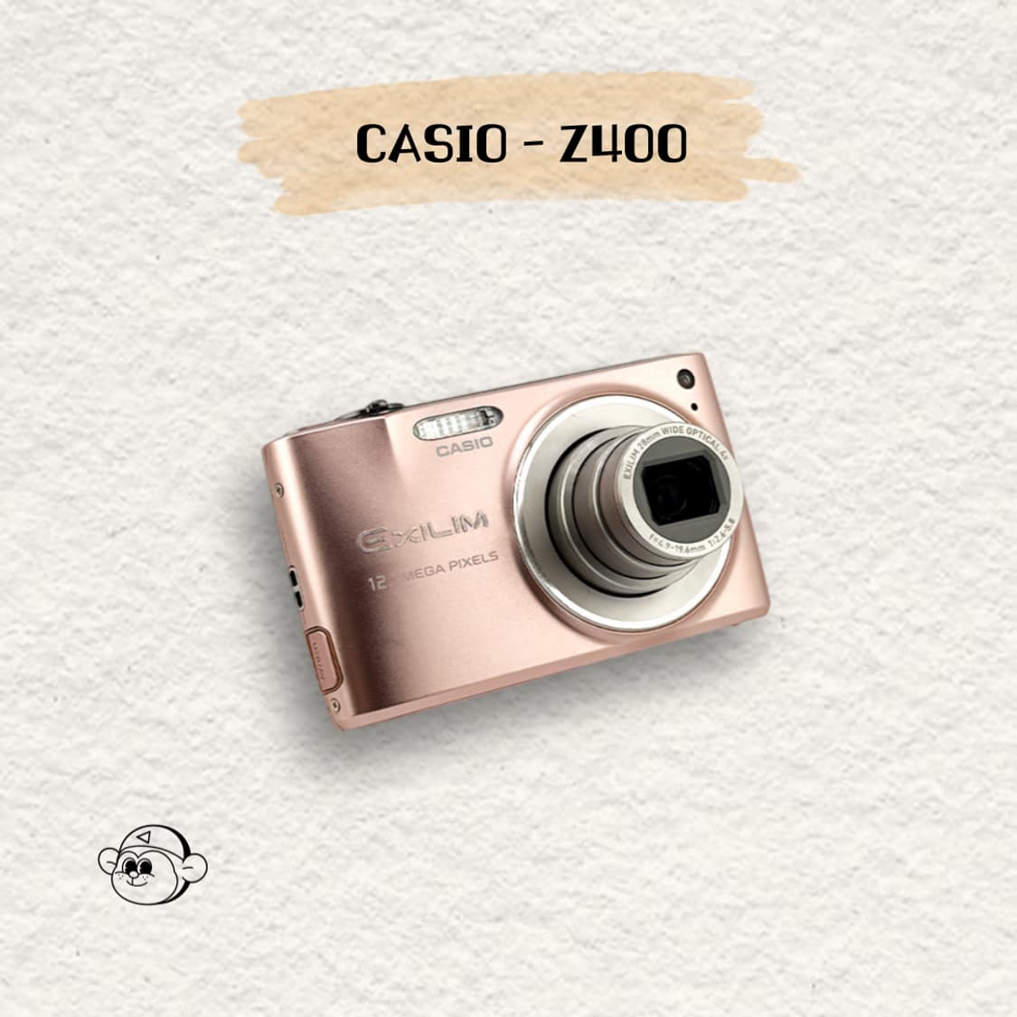[💖태연픽!] CASIO 카시오 엑슬림 Z400 레트로 디지털 카메라 상품이미지1