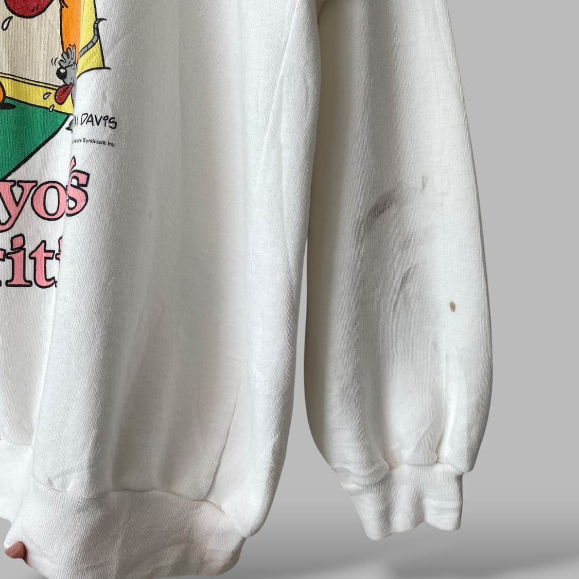 (XL)70s 빈티지 가필드 카툰 스웨트셔츠 맨투맨 상품이미지6