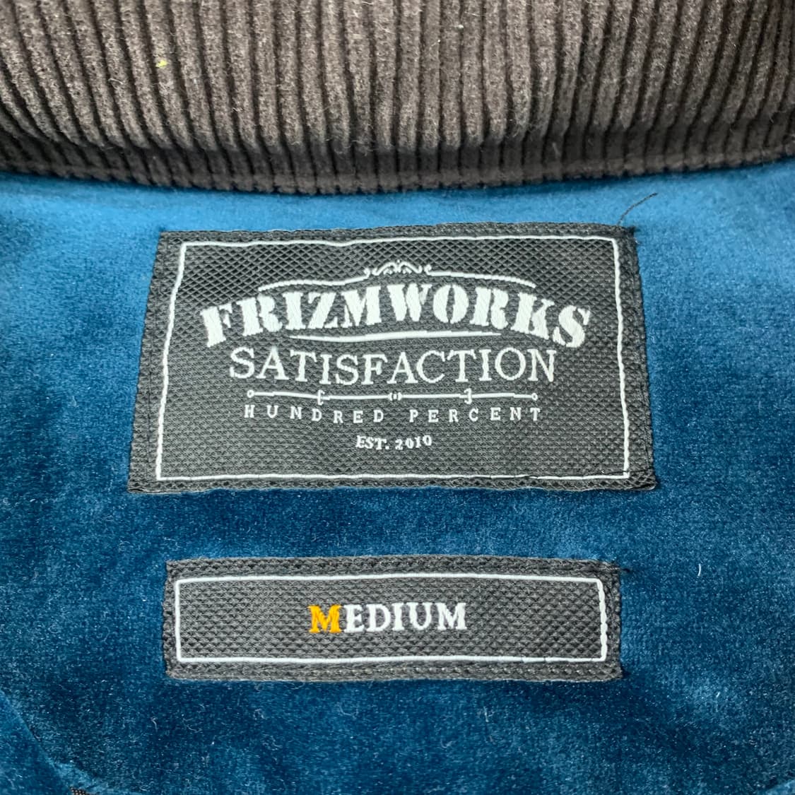 프리즘웍스 블루 벨벳 구스다운 푸퍼 자켓  상품이미지6