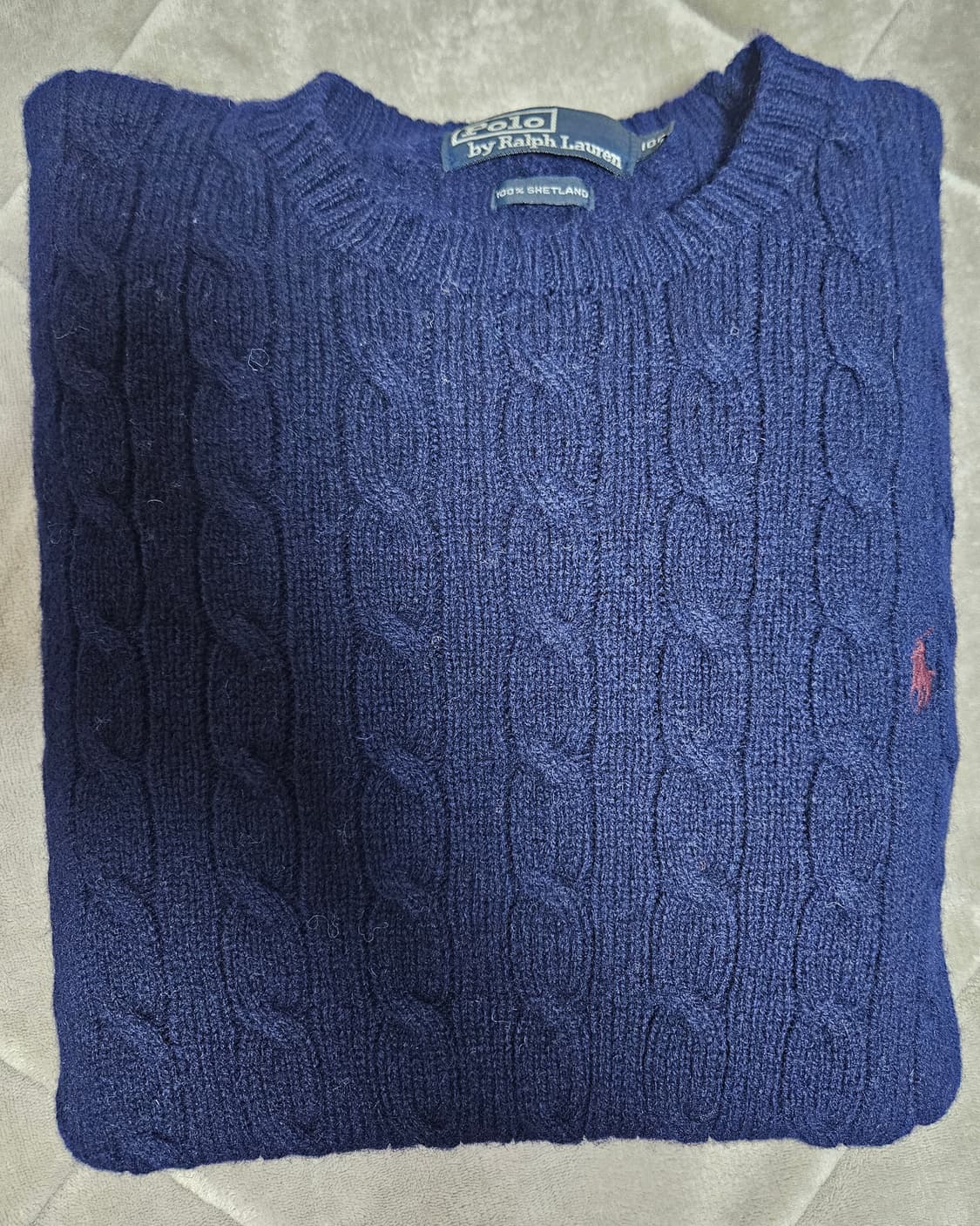 [M사이즈] 빈티지 폴로 랄프로렌 셔틀랜드울 니트 상품이미지5