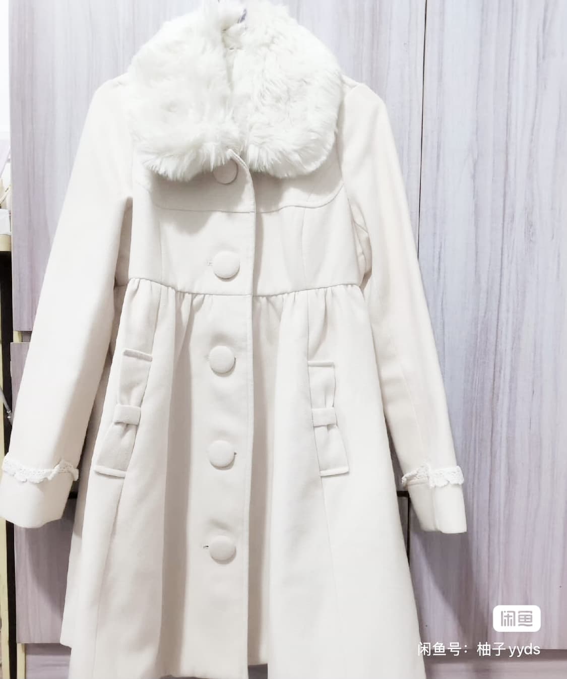 리즈리사 앙크루즈 고전 히메갸루 오네갸루 양산형 대대장 롱코트 울코트 상품이미지1