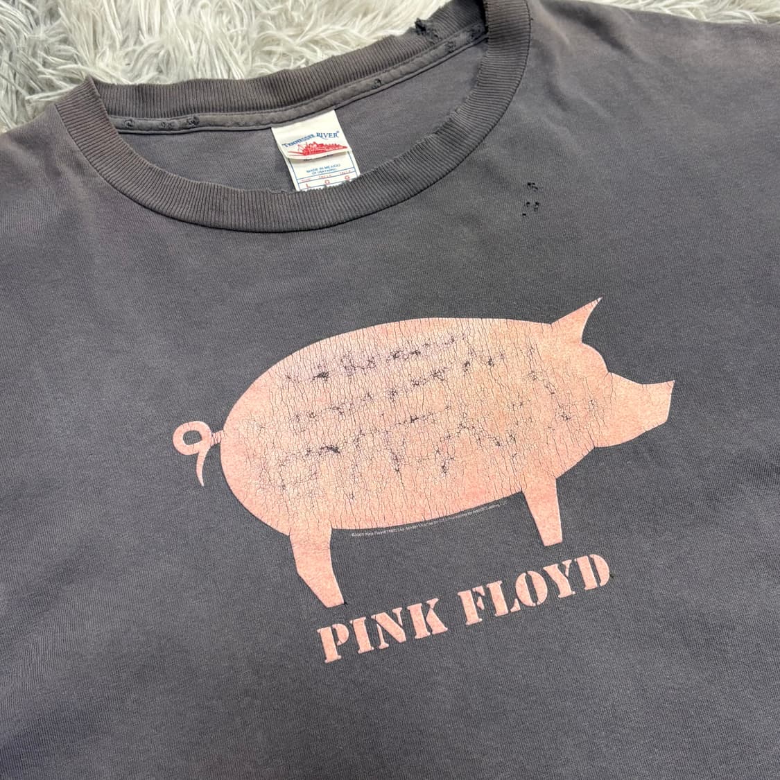 빈티지 Pink Floyd Pig 티셔츠 faded 상품이미지2