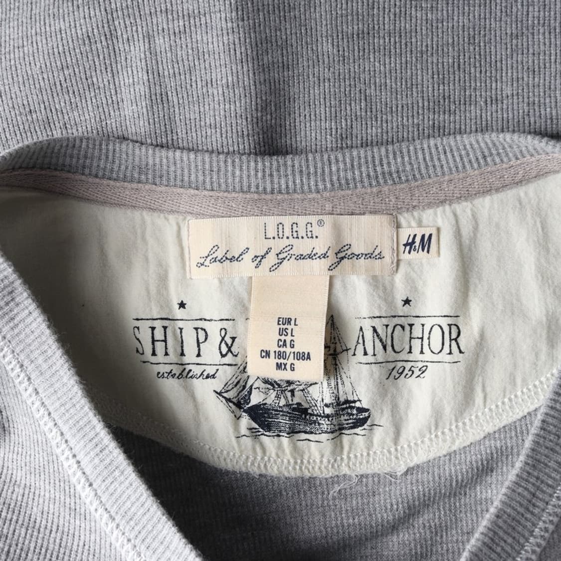 에이치앤엠 롱슬리브 L 상품이미지5