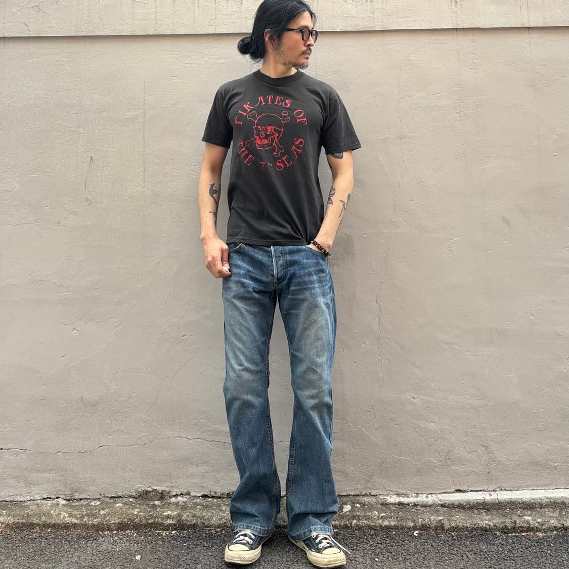 일본 폴스미스 레드이어 부츠컷 상품이미지1