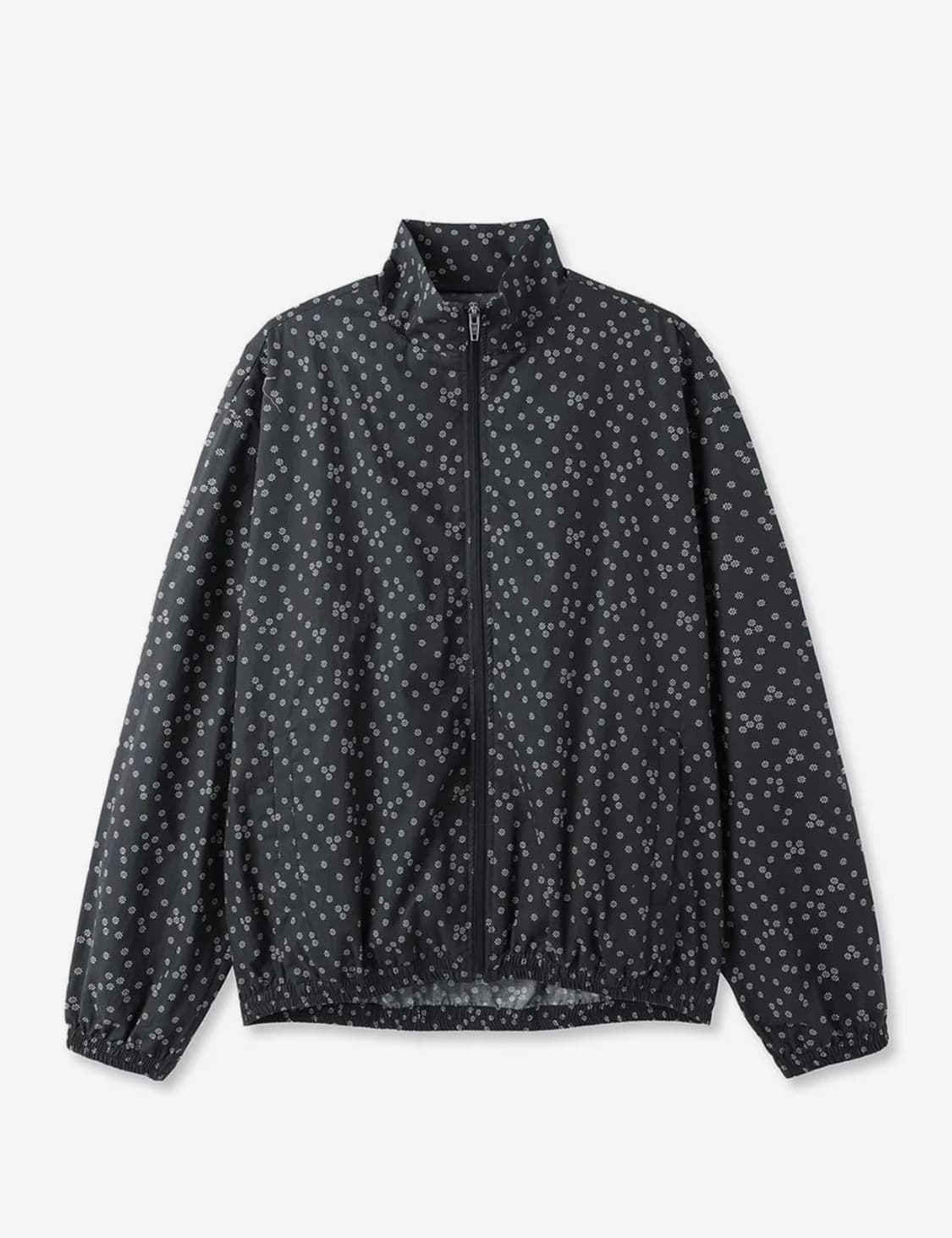 오와이 OY FLORAL TRACK JACKET - BLACK 상품이미지1