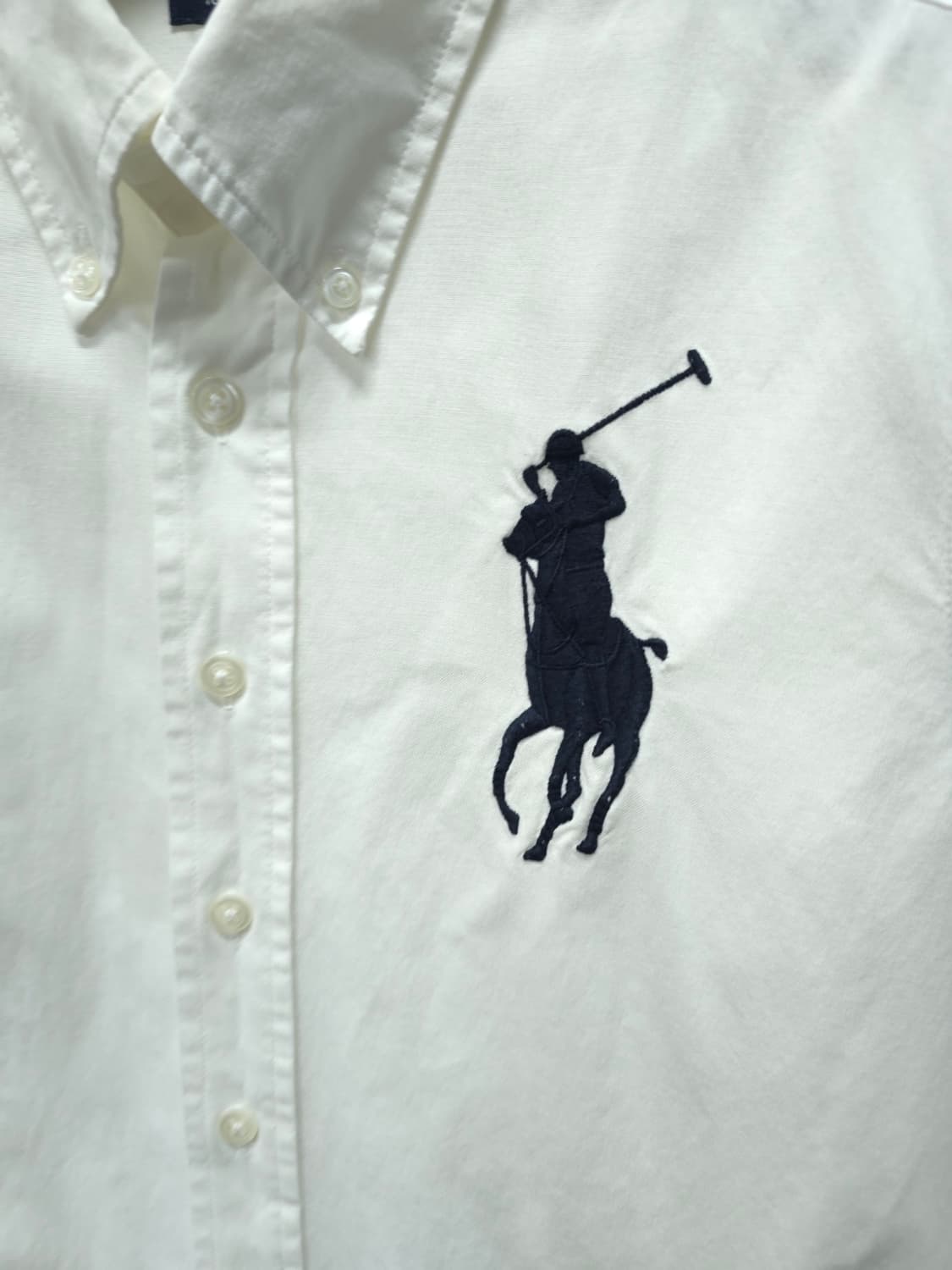 폴로랄프로렌 빅포니 화이트 셔츠 (여성44~44반) 상품이미지3