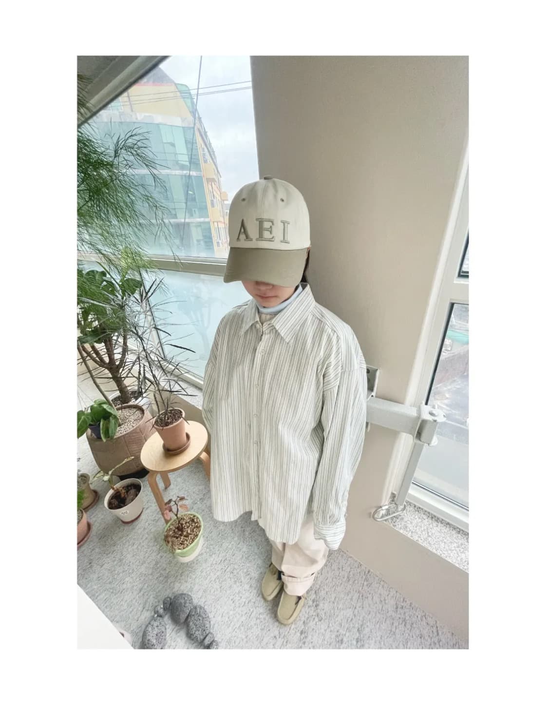 아에이오우 볼캡 모자 Oolong Tea 상품이미지5