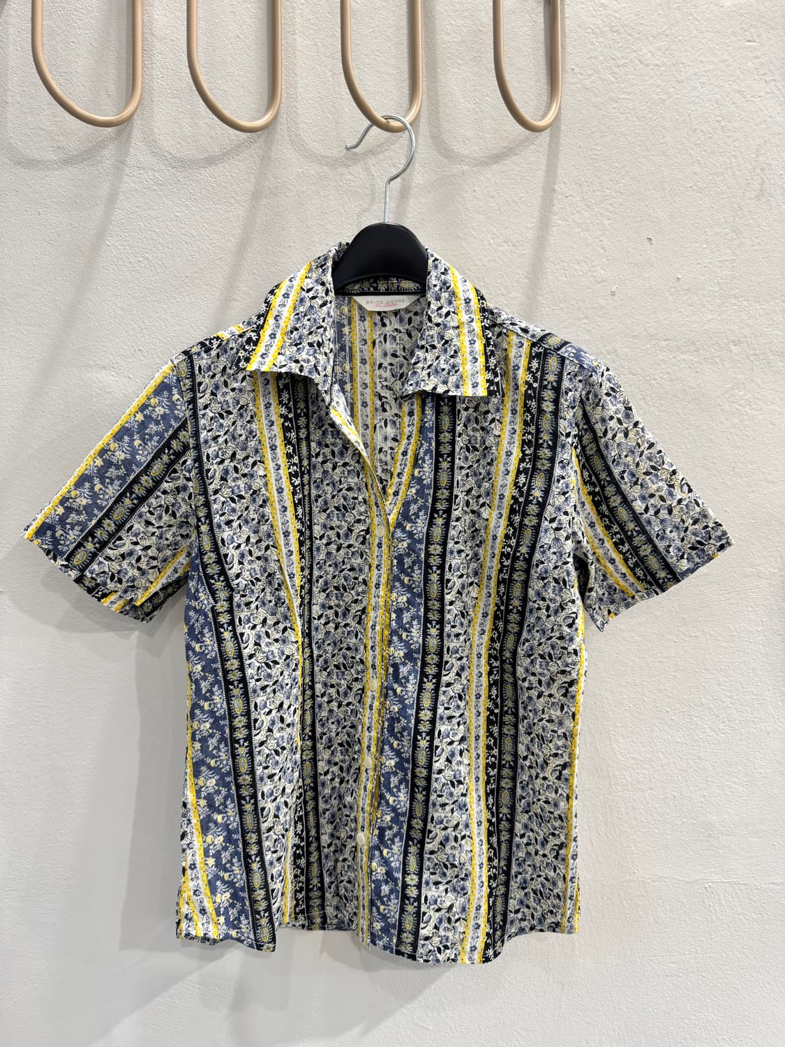 japan vintage 멀티패턴 V 셔츠 상품이미지1