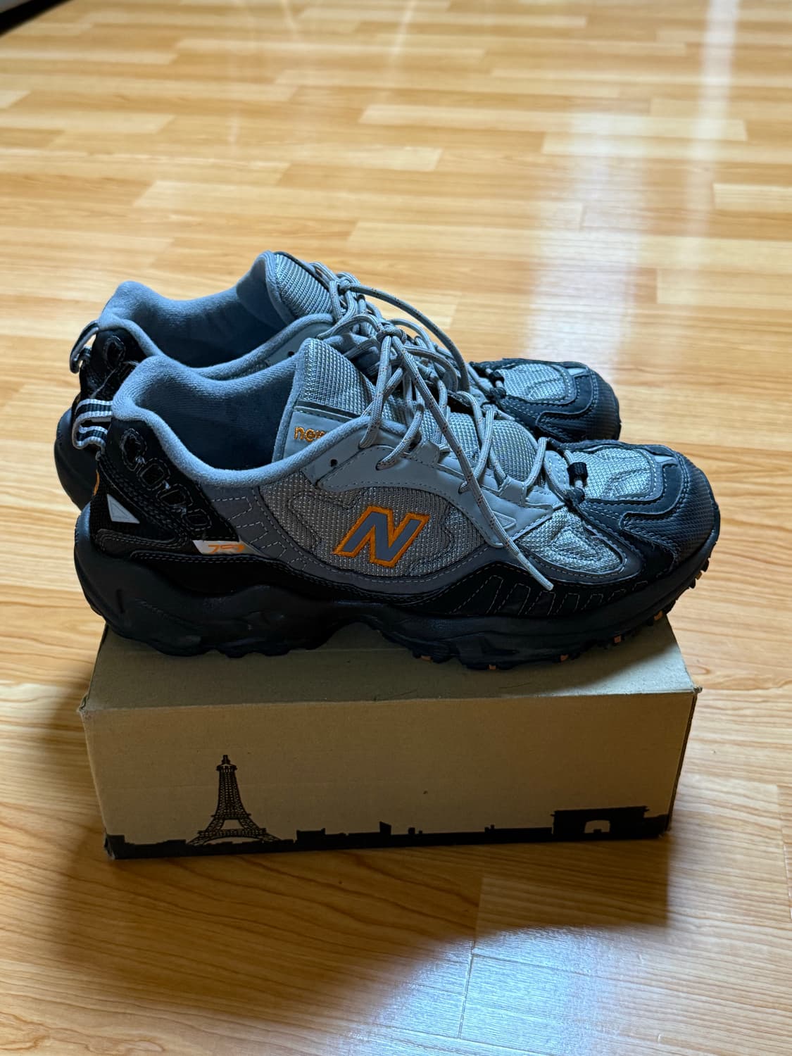 뉴발란스 703 그레이 블랙 오렌지 280 상품이미지2