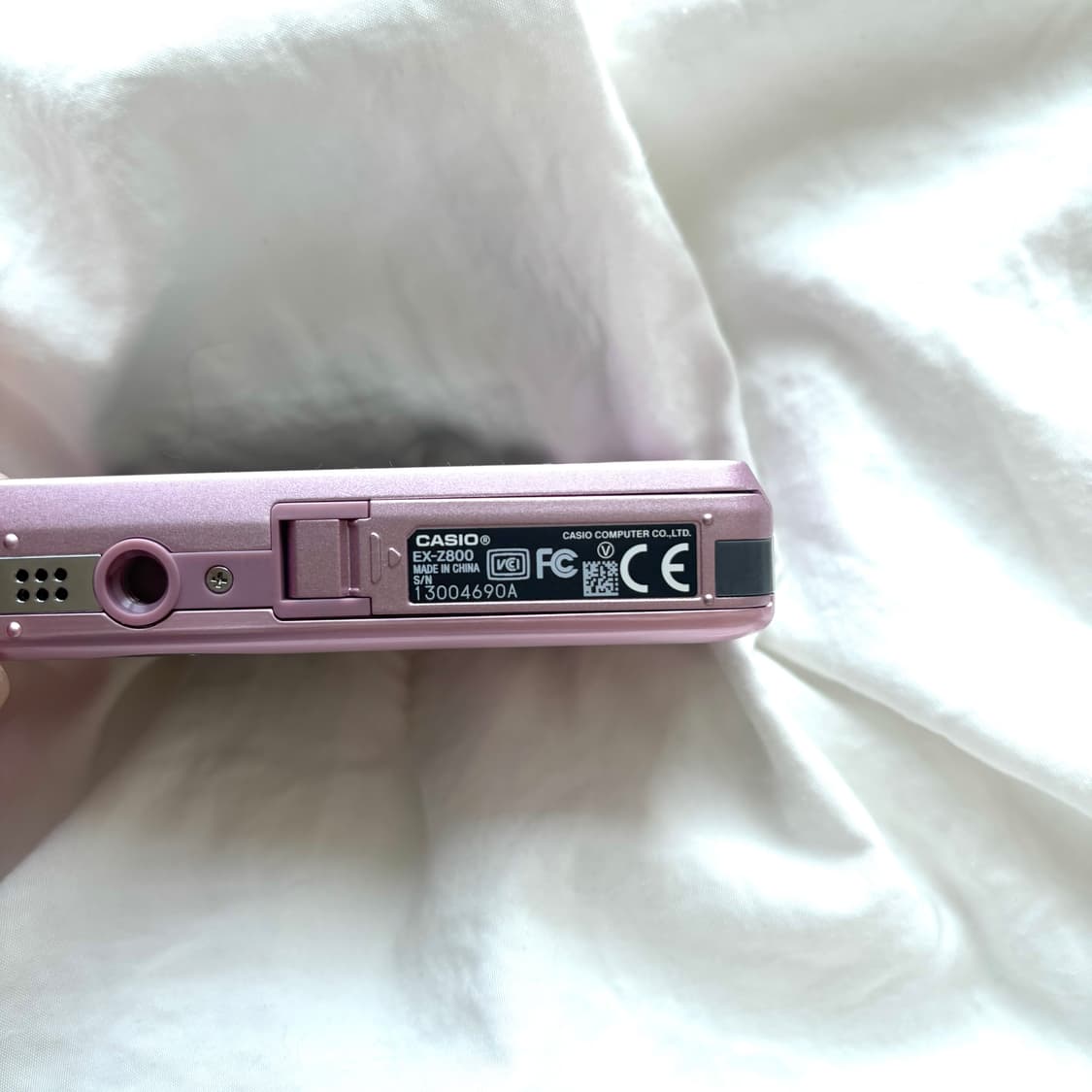 【거의 새것】카시오 엑슬림 z800 핑크 풀박스 상품이미지6