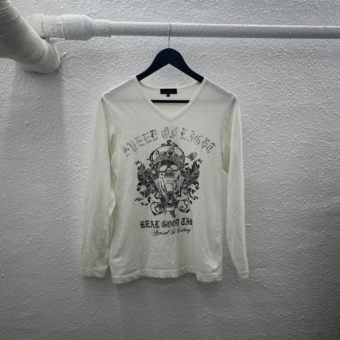 Spanish skull printing sleeve 상품이미지1