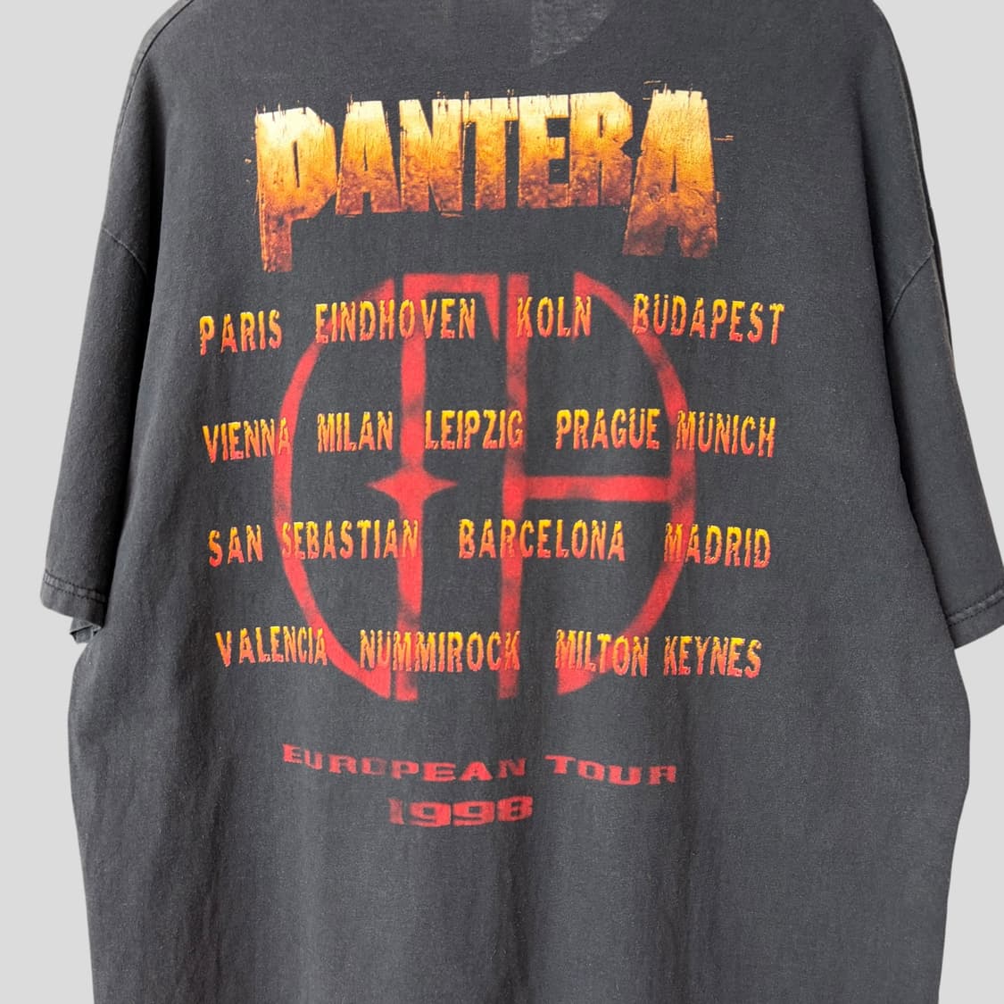 (XL)90s Pantera 판테라 98투어 빈티지 밴드 티셔츠 상품이미지8