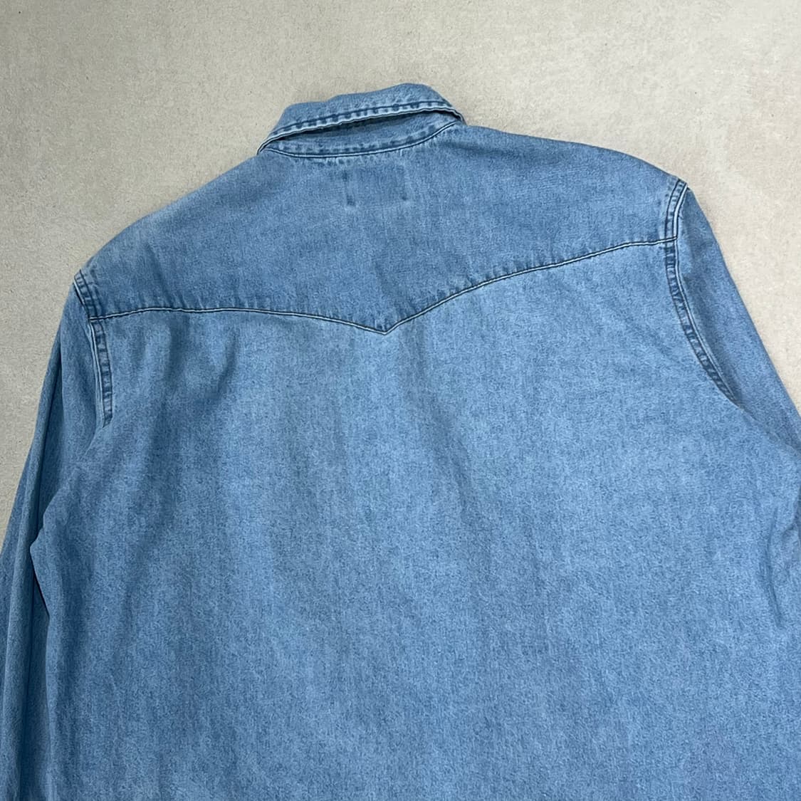 랭글러 워크 데님셔츠 s08974 상품이미지4