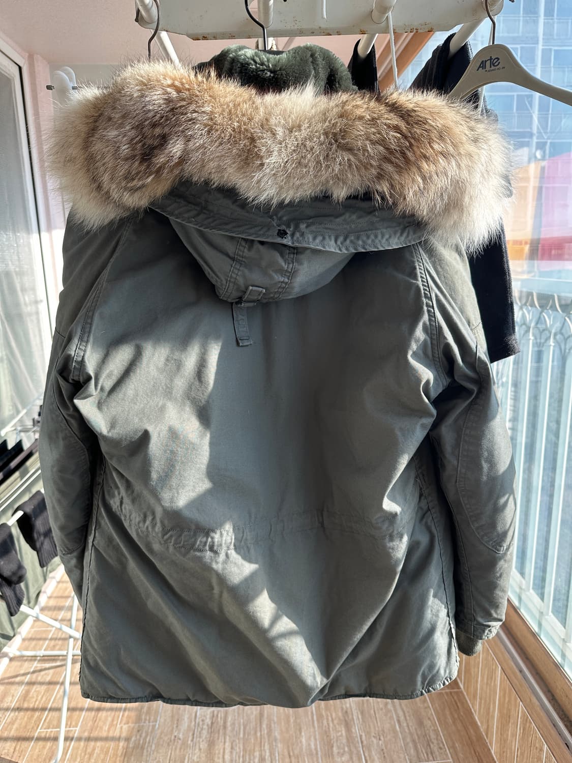 미군 오리지널 N3B파카 미디움 M 상품이미지2