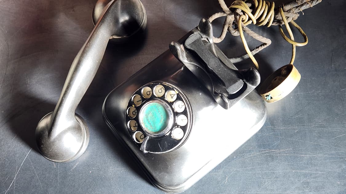 옛날 다이얼 골동품 전화기 상품이미지8