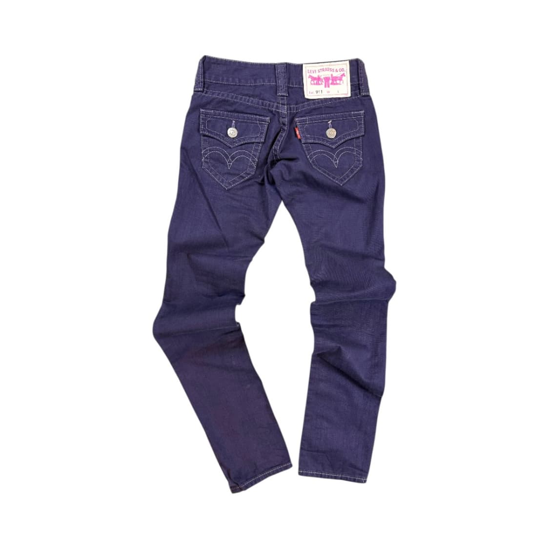W-M) 리바이스 JPN 911 퍼플 데님 팬츠 BD-025 상품이미지2