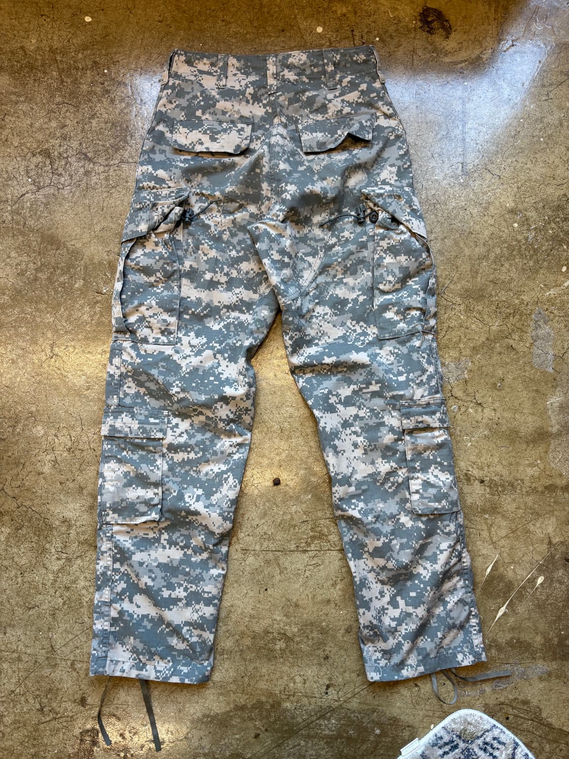 착샷O 미군 ACU 밀리터리 카고 팬츠 상품이미지9