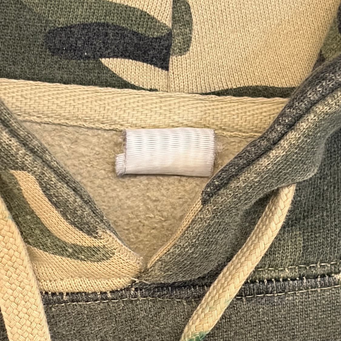 USA 미국 빈티지 카모 사자 후드티 상품이미지8