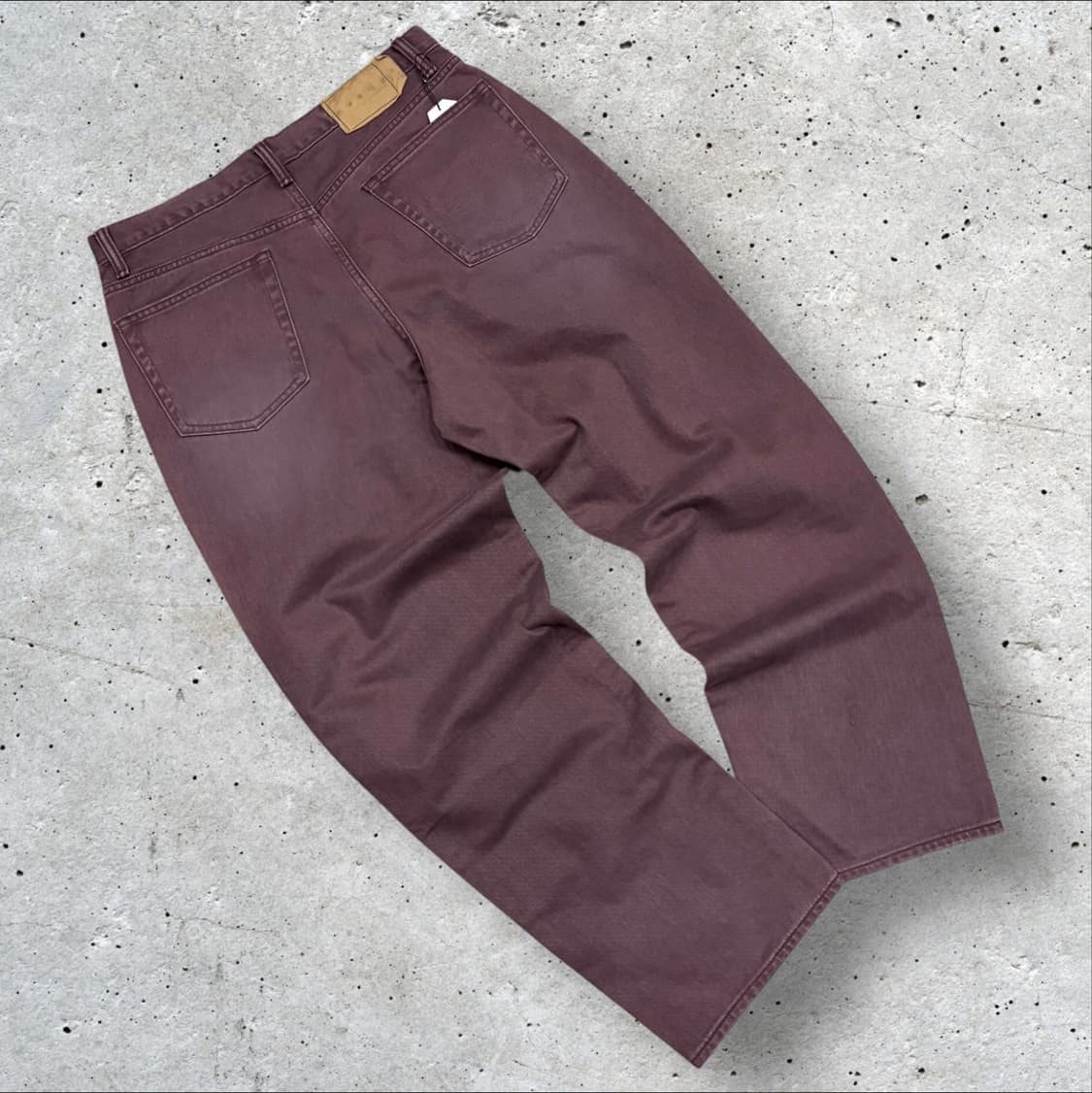 [L] 디스이즈네버댓 와인 퍼플 컬러 데님 팬츠 C451 상품이미지1