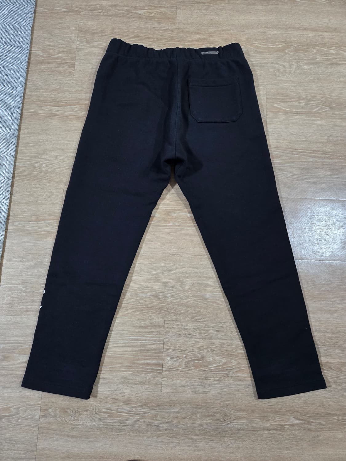 크롬하츠  웨이스트백 실버패치 레터링 자수 팬츠 (미사용) 상품이미지2