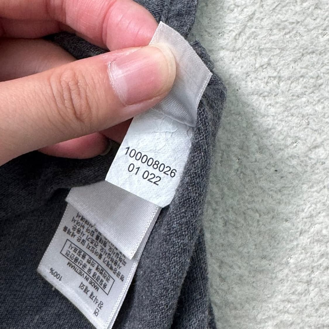 BROOKS BROTHERS PK 반팔 그레이 S 상품이미지6
