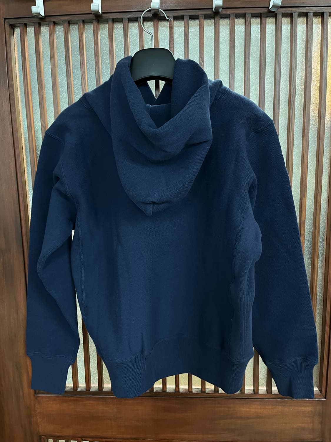 챔피온 리버스위브 후드 네이비 M 상품이미지2