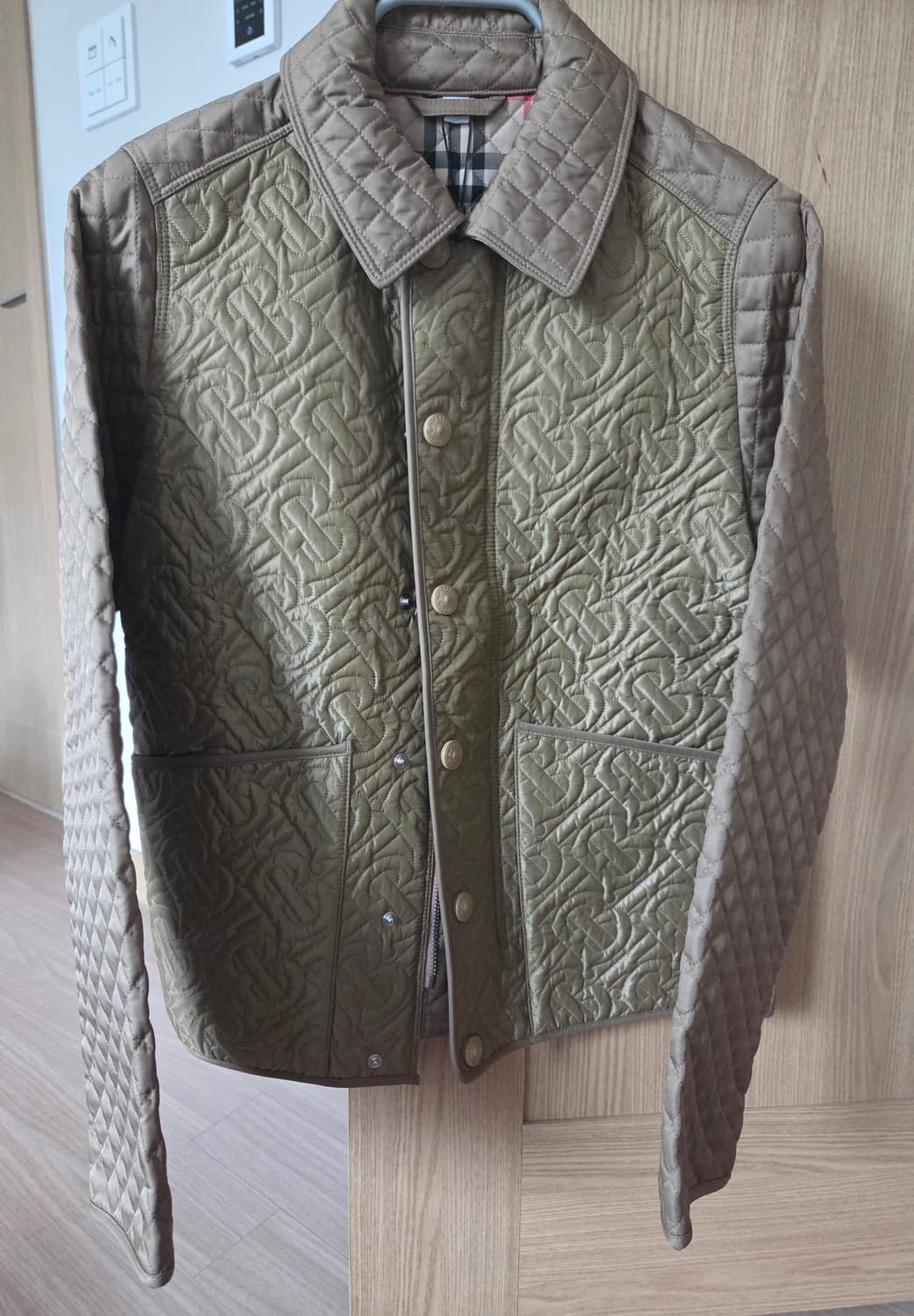 새상품 ㅡ 버버리 퀼팅자켓 55 상품이미지7