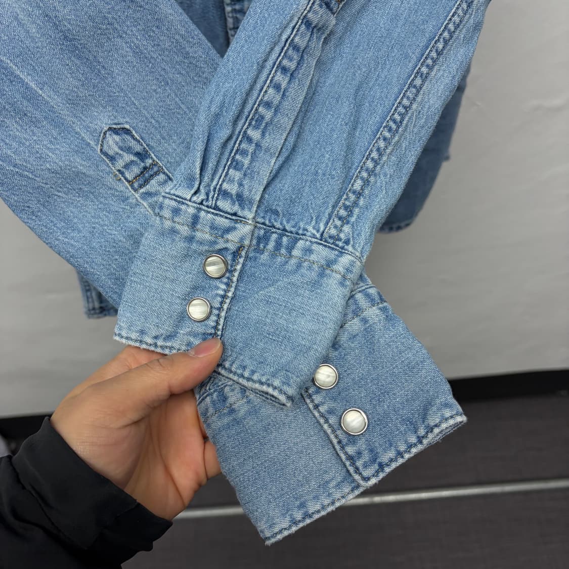 리바이스 웨스턴 데님 셔츠 상품이미지5