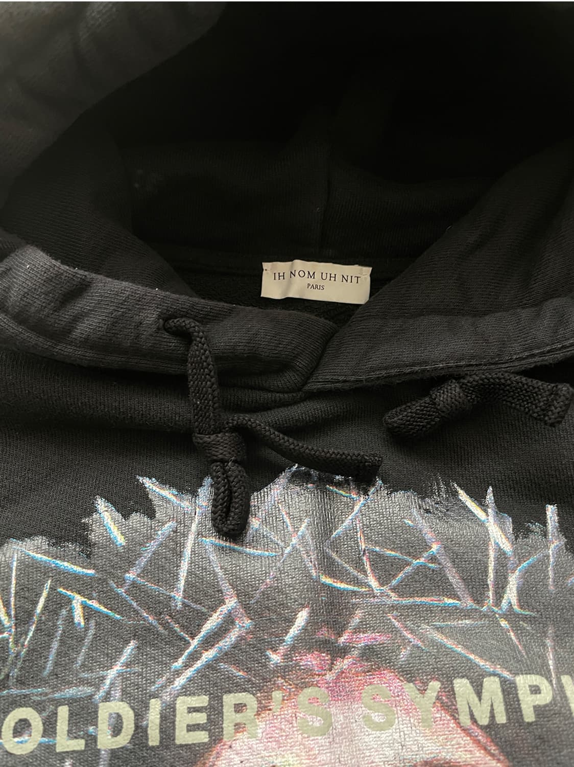 이놈어닛 19FW 지저스 JESUS 프린트 후드 티셔츠 상품이미지6