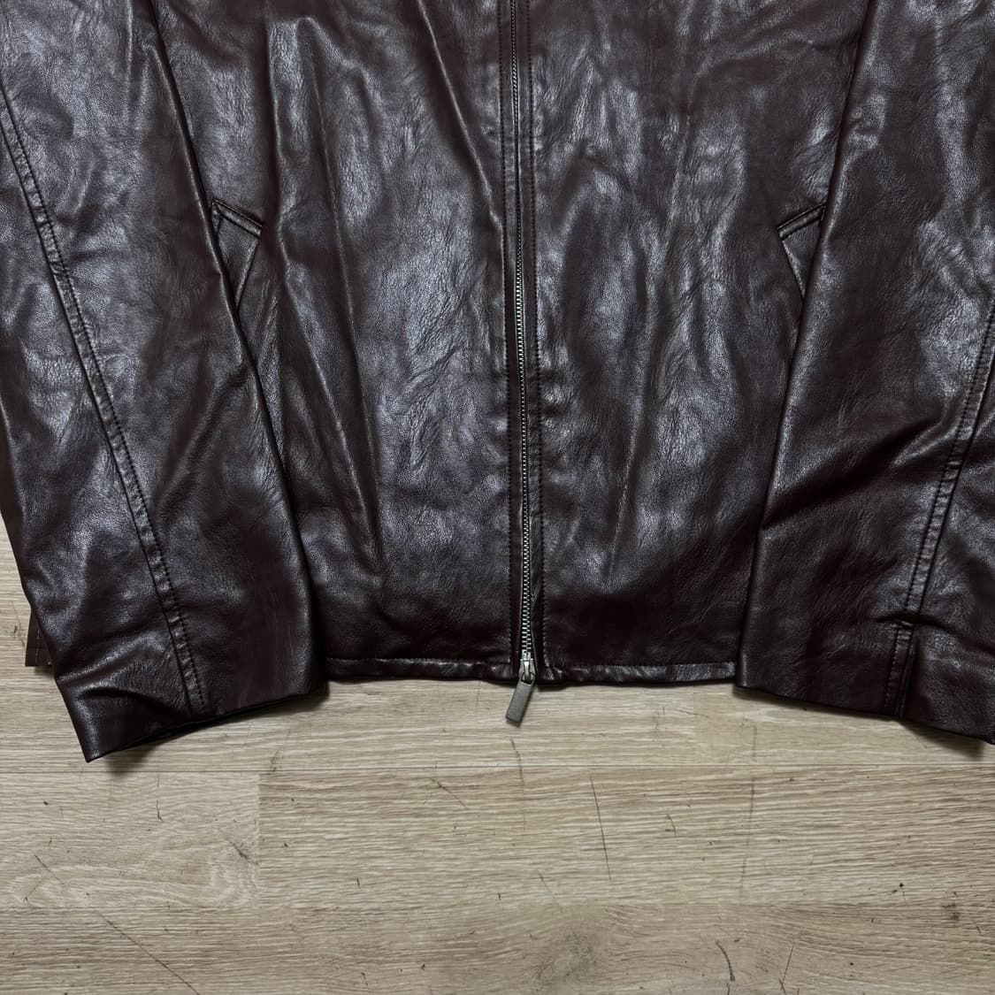 바스틱 남성 가죽 자켓 상품이미지3