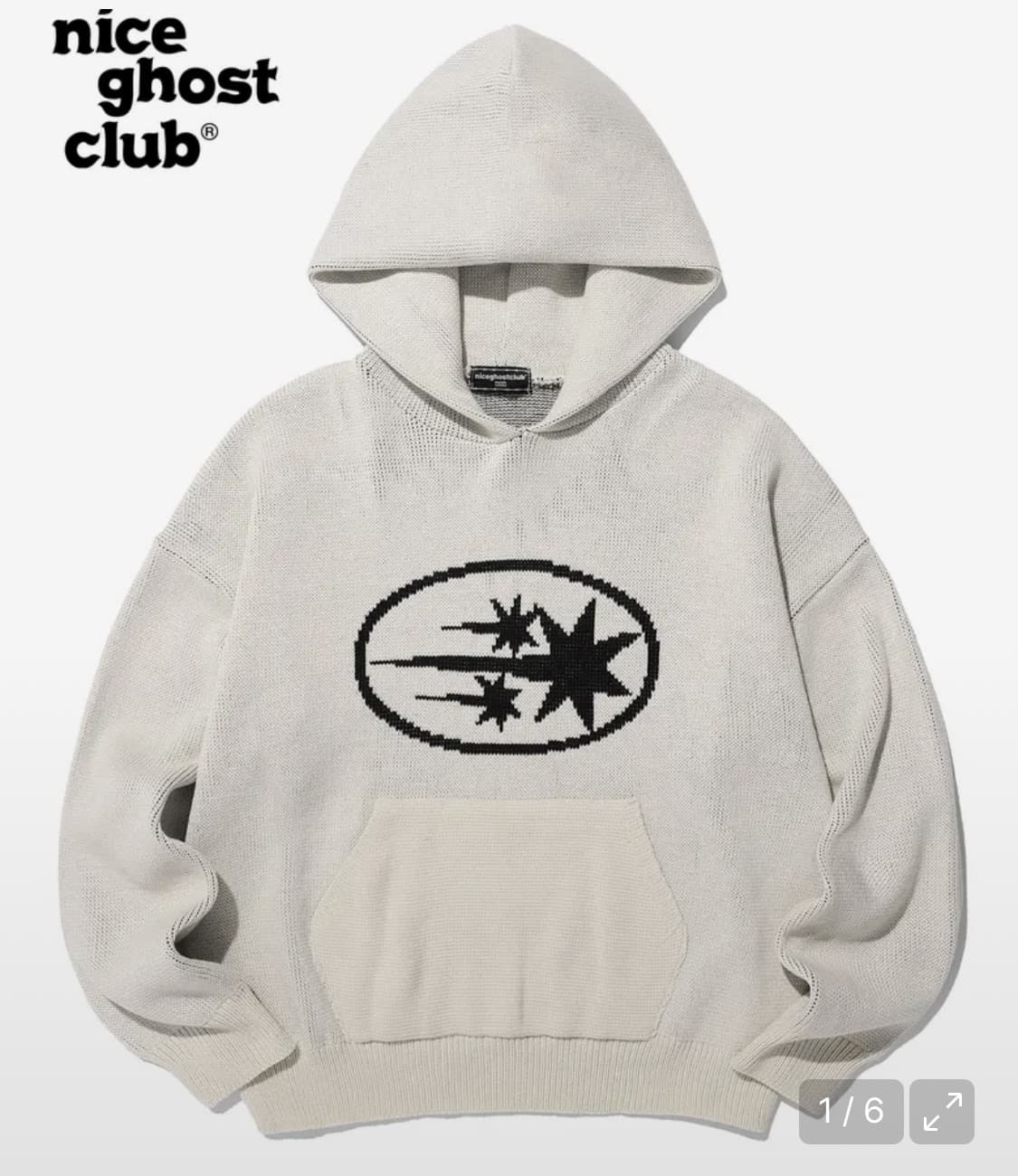 나이스고스트클럽  별 후드 상품이미지1