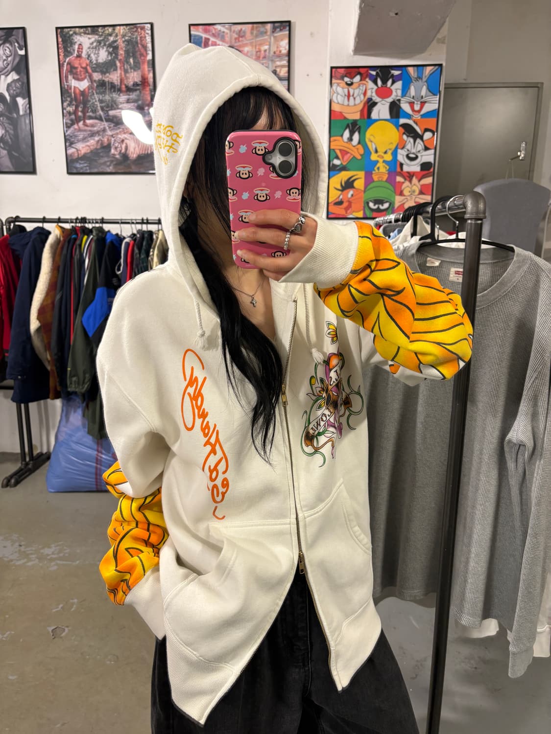 애드하디 후드집업 상품이미지1