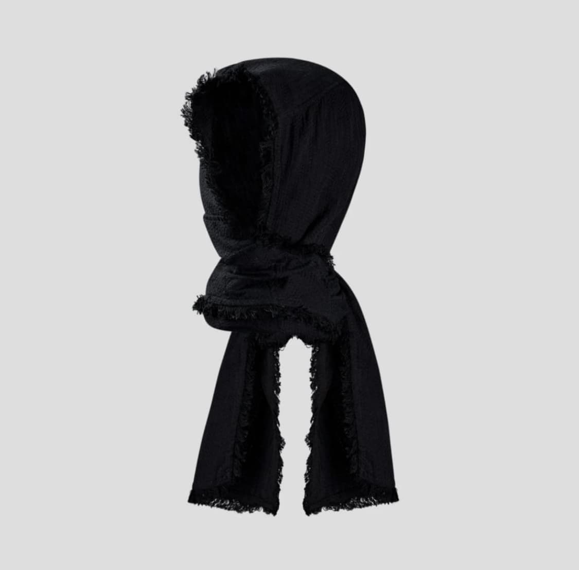fffpostalservice hooded scarp black 상품이미지1