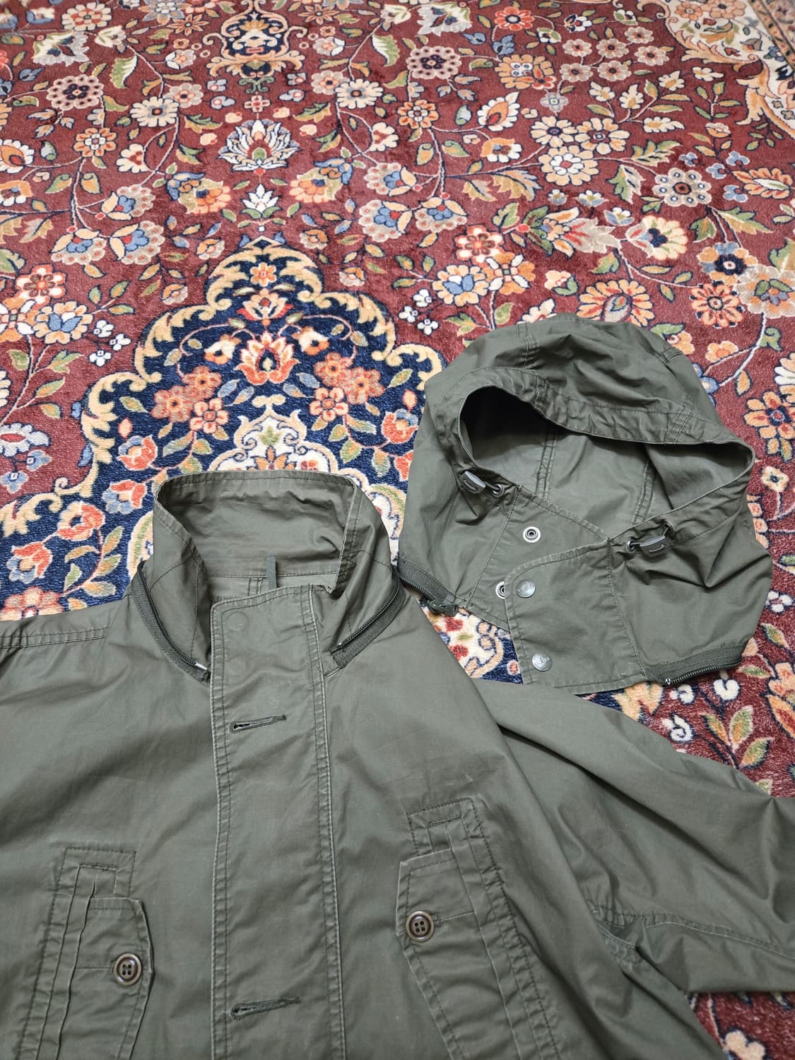 [L] 디젤(DIESEL) 야상 자켓 (카키) 상품이미지9