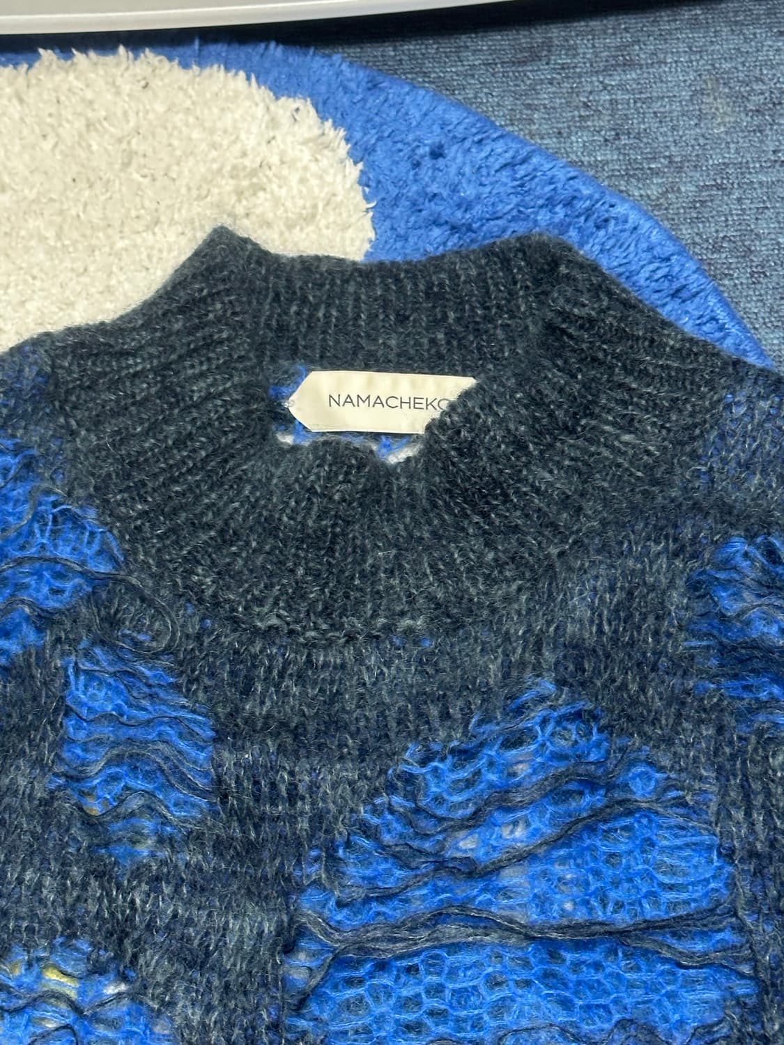 [S]유일매물* 나마체코 21AW 모헤어 니트 상품이미지8