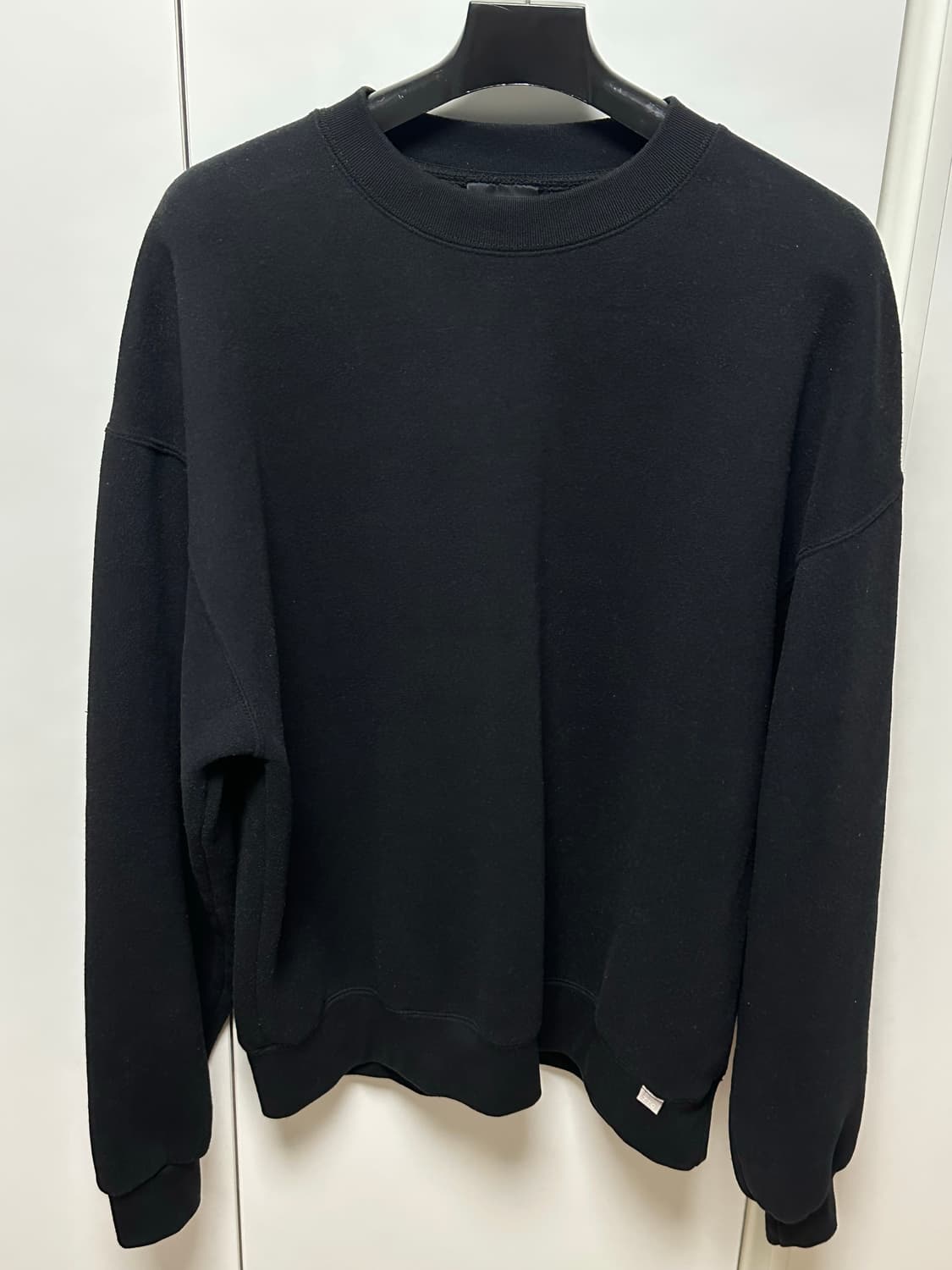 77c 스웻 블랙 M 상품이미지1