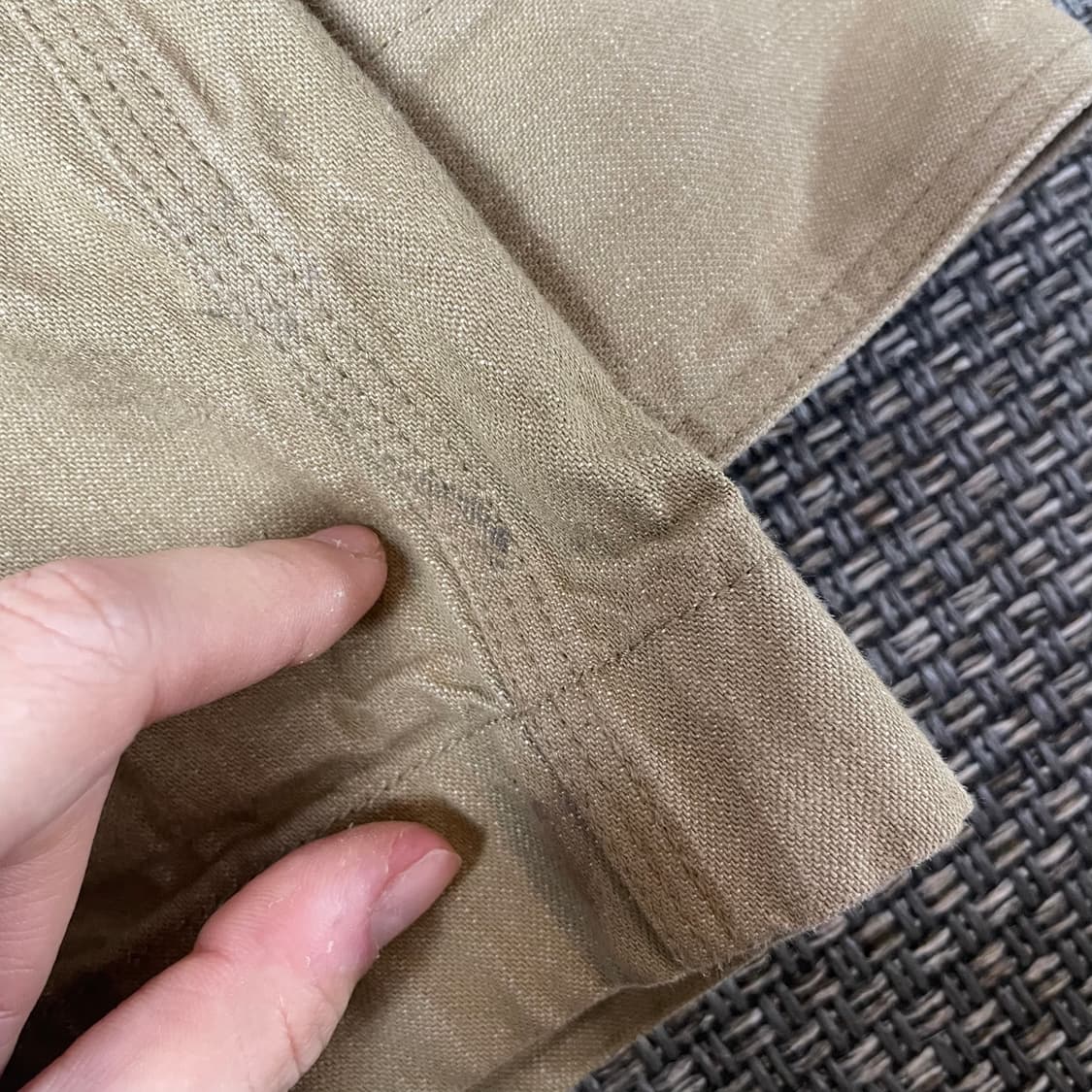 유니클로 카키 워커 코튼 자켓 L 상품이미지7