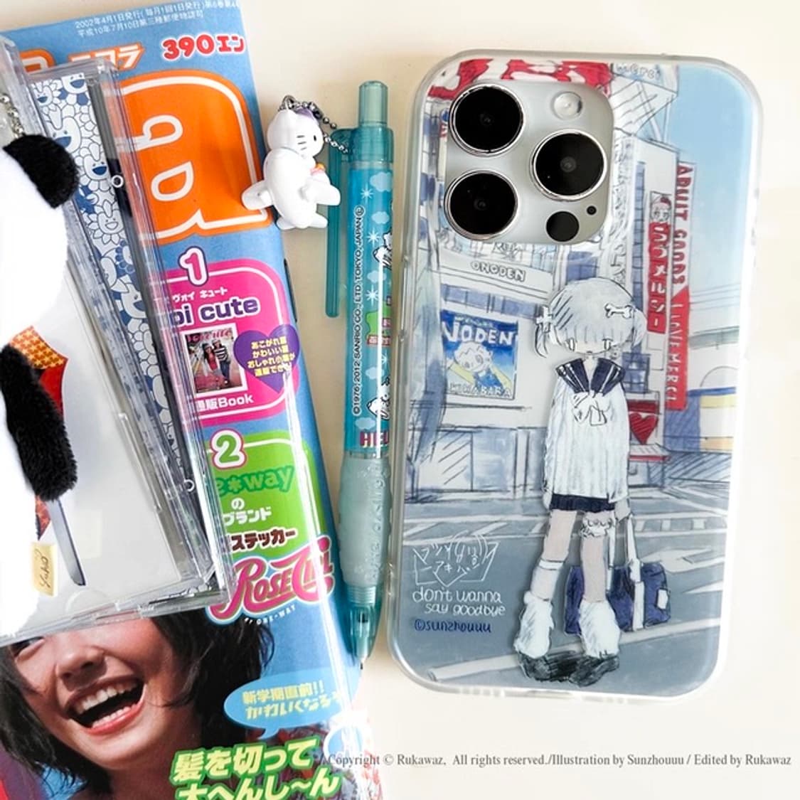 Rukawazcity 일러스트 폰케이스 아이폰14pro 상품이미지5