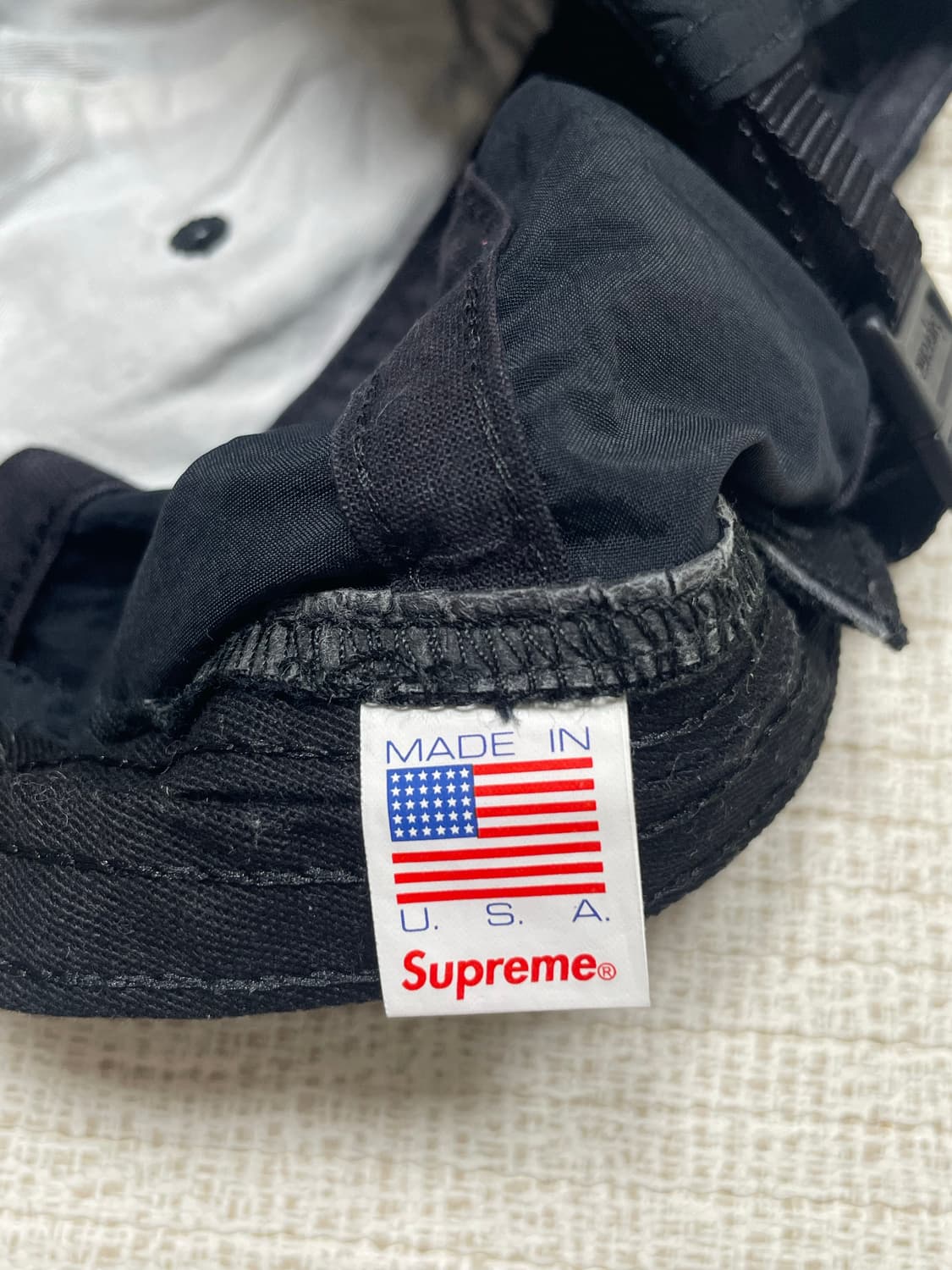 20ss 슈프림 디지털 로고 6패널 볼캡 상품이미지4