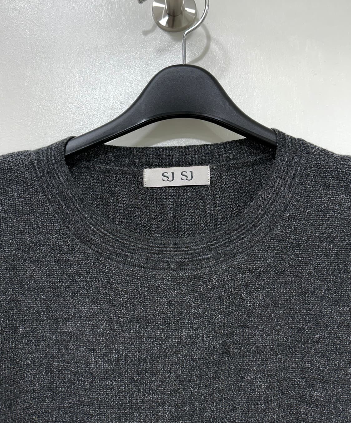 SJSJ 셔츠 배색 니트 F(55~66) 상품이미지7