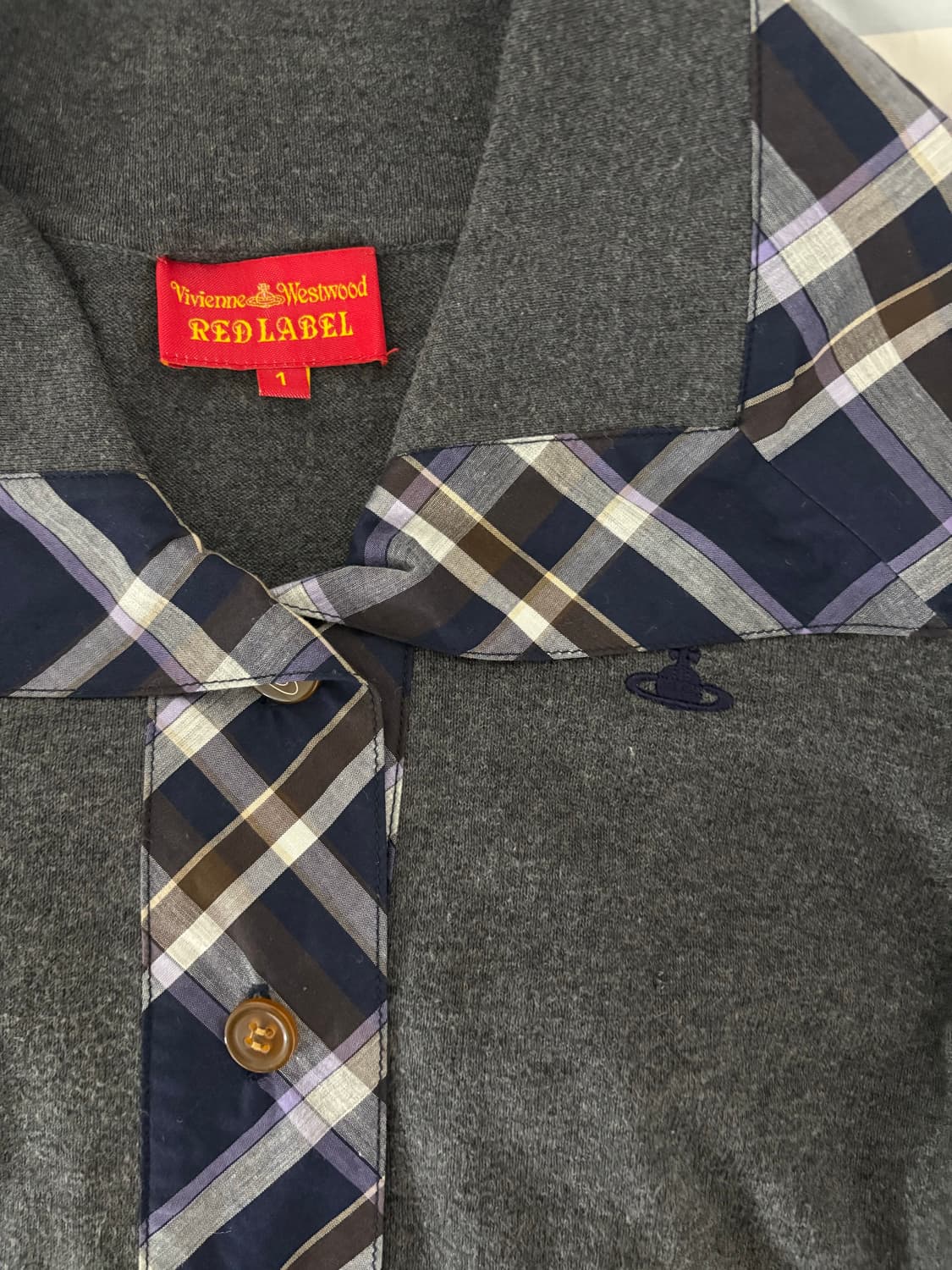 비비안웨스트우드 레드라벨 가디건 빈티지 상품이미지1