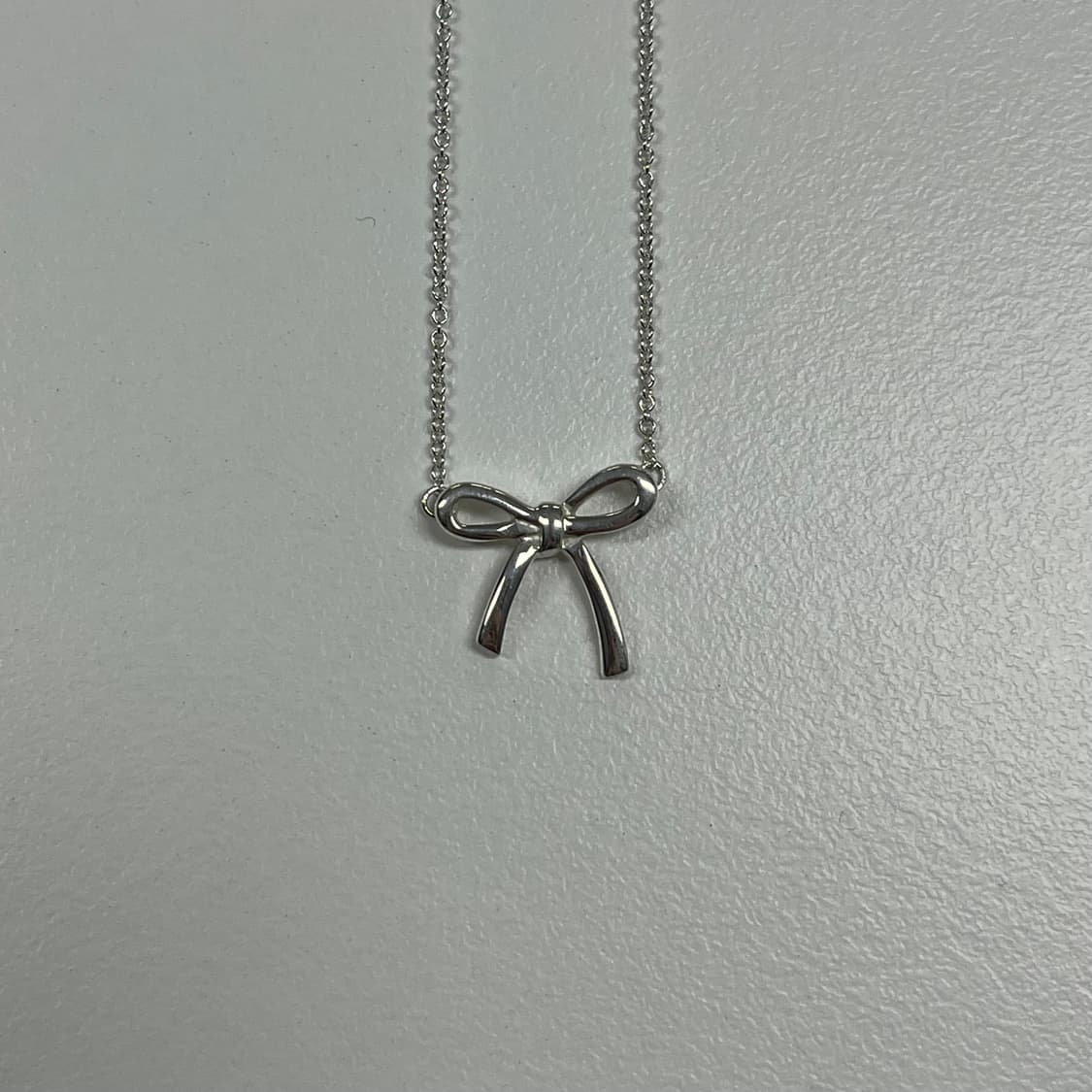 티파니앤코 리본 보우 목걸이 상품이미지2