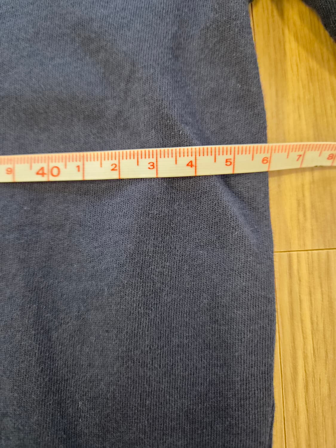 갭(GAP) 센터로고 반팔 티셔츠 네이비 상품이미지8
