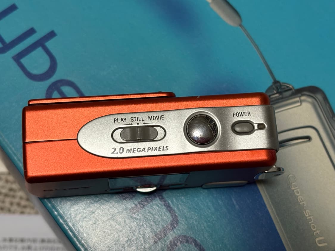 SONY CYBERSHOT DSC-U20 오렌지 소니 사이버샷 상품이미지6