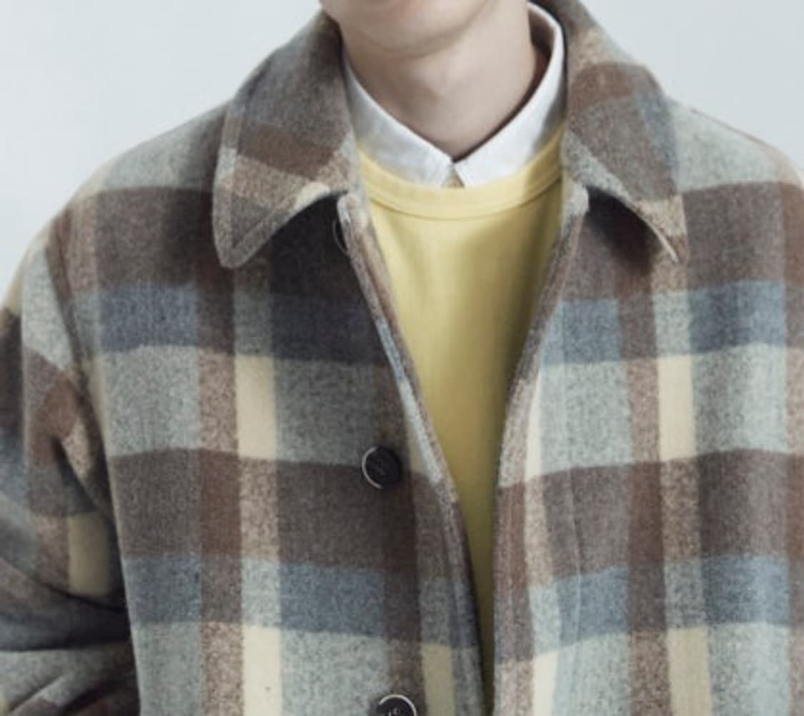 [새상품] HGS 울 코트 COATOR-B M사이즈 상품이미지1