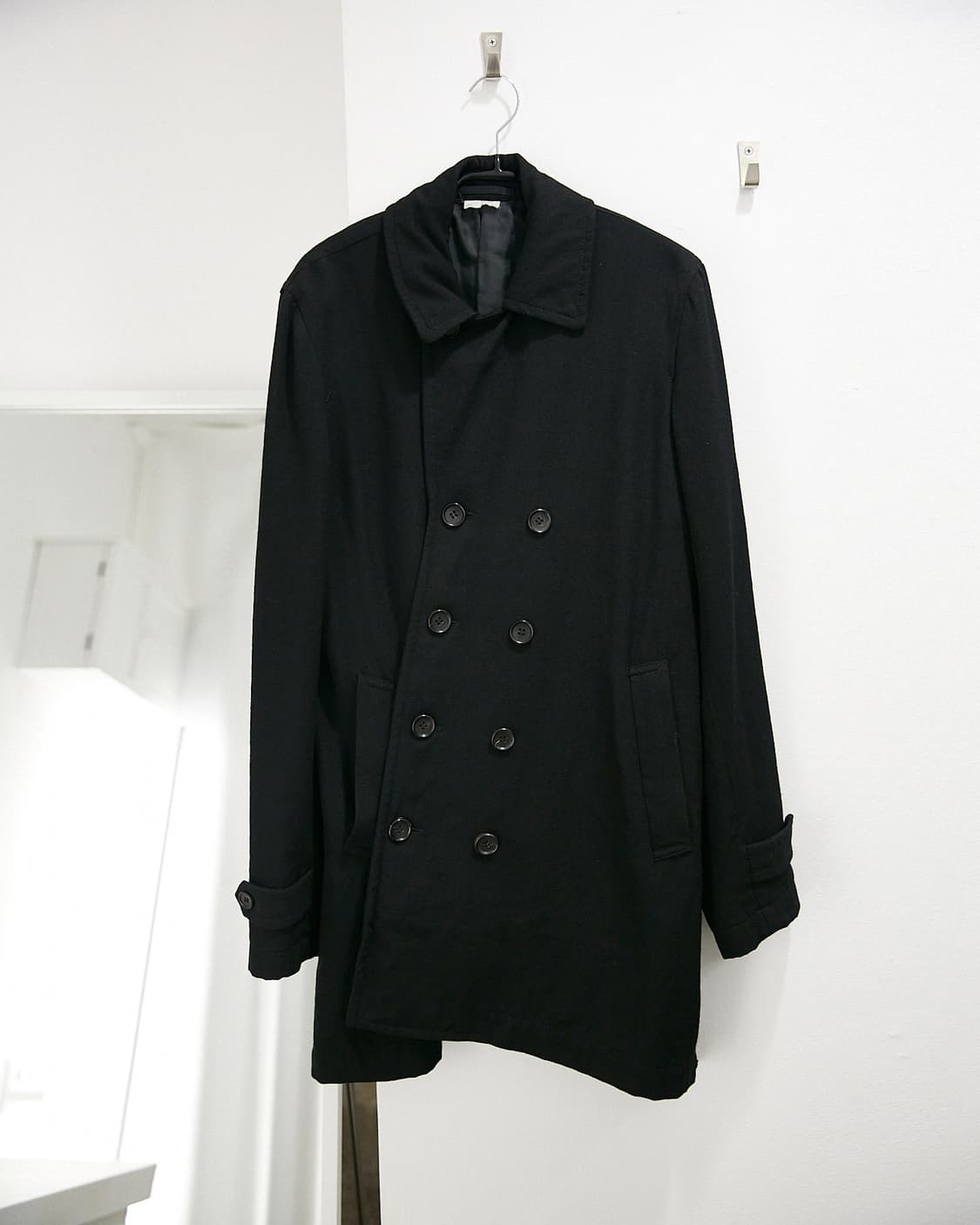 Unbalanced Pea Coat 상품이미지1