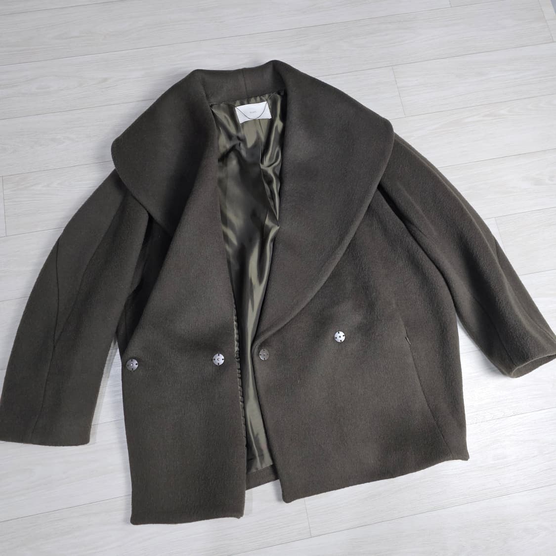 RIDIFI 리디피 숄칼라 울코트 상품이미지4