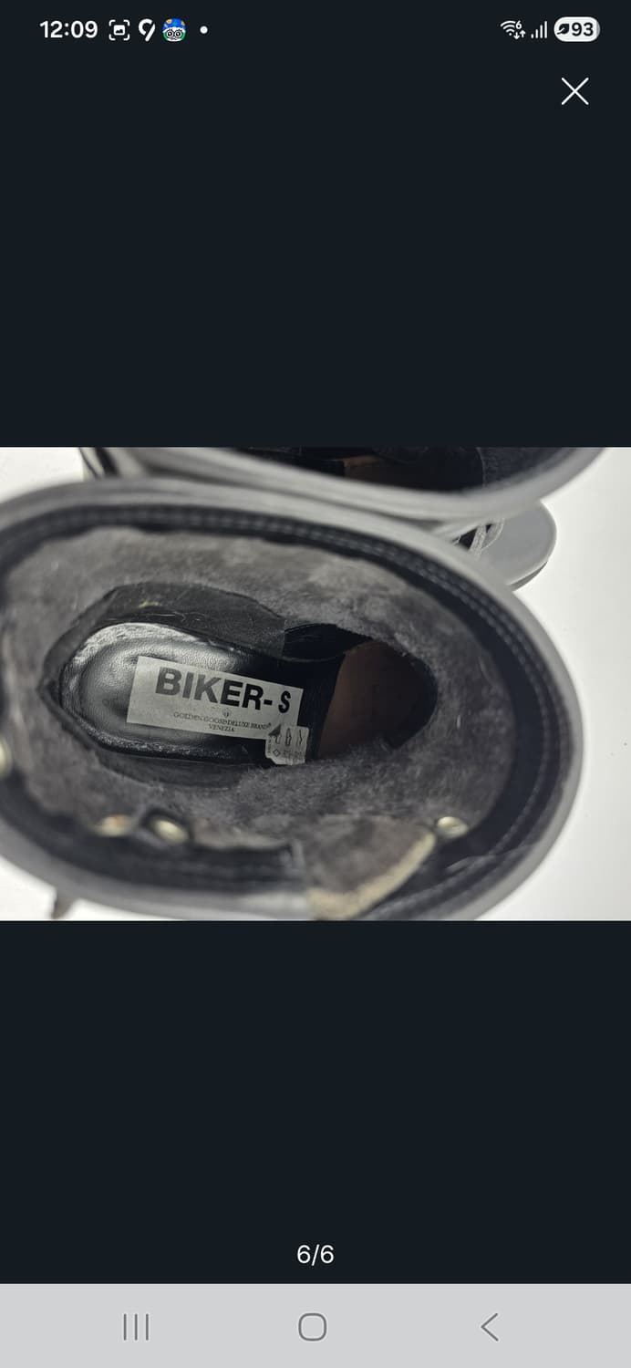 골든구스 바이크부츠235(36) 상품이미지6