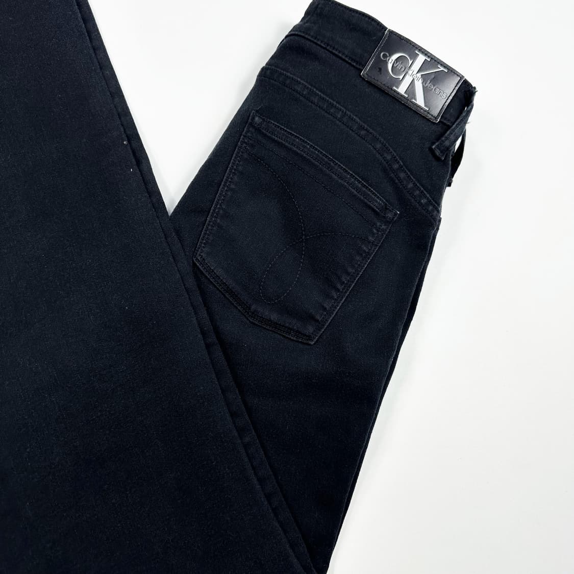 캘빈클라인 CK 흑청 블랙진 데님 팬츠 (28인치 여성추천) 상품이미지1